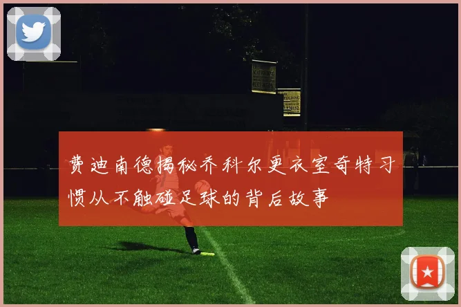 费迪南德揭秘乔科尔更衣室奇特习惯从不触碰足球的背后故事