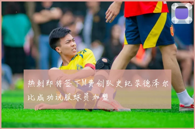 热刺即将签下M费创队史纪录德泽尔比成功说服球员加盟